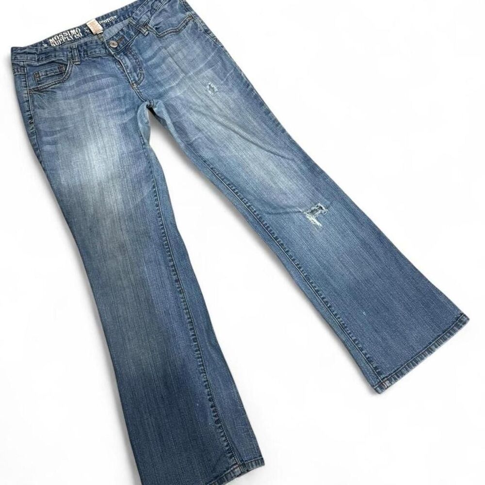 Mossimo low rise blue bootcut jeans